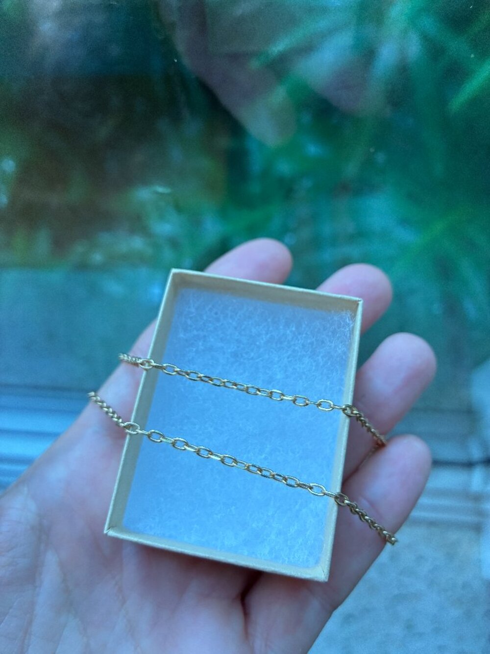 Mejuri 14K yellow gold 18-inch chain